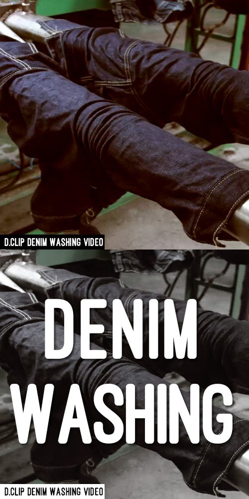 CALIK DENIM | DENIM WASHING VIDEO